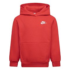 Girls red nike hoodie online