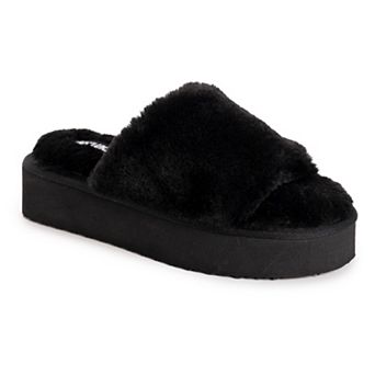 Women's MUK LUKS Platform Slide Slippers