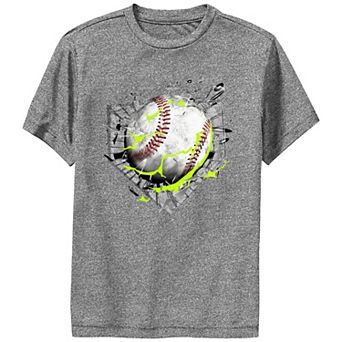 Boys 6-20 Shattered Plate Performance Graphic Tee