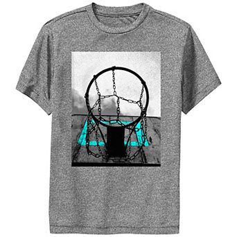 Boys 6-20 Basketball Rim Performance Graphic Tee