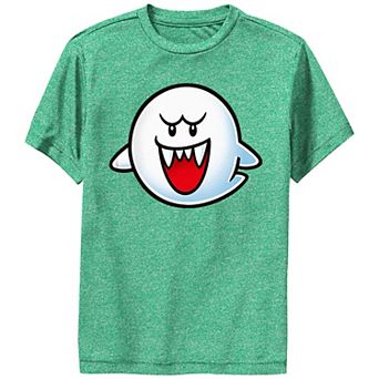 Boys Super Mario Bros Boo Performance Graphic Tee
