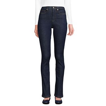 Women's Lands' End High-Rise Slimming Skinny Jeans