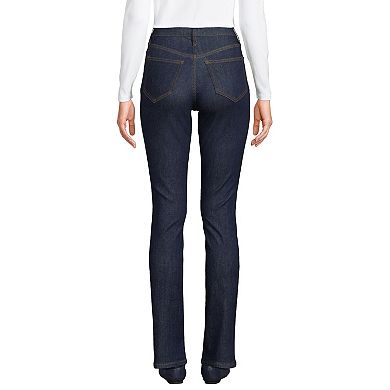 Women's Lands' End High-Rise Slimming Skinny Jeans