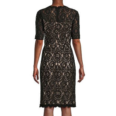 Women's Focus By Shani Bodycon Lace Dress
