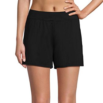 Women's Lands' End 3" Chlorine Resistant Smoothing Control Swim Shorts