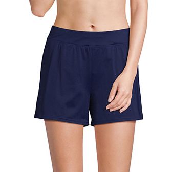 Women's Lands' End 3" Chlorine Resistant Smoothing Control Swim Shorts