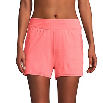 Women's Lands' End 3" Chlorine Resistant Smoothing Control Swim Shorts