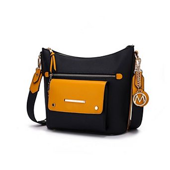 Mkf Collection Serenity Color Block Women’s Crossbody Shoulder Bag By Mia K