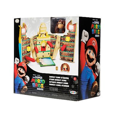The Super Mario Bros. Movie Donkey Kong Stadium Playset with Character Figure