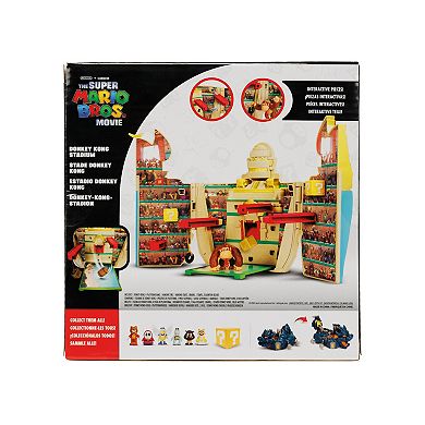 The Super Mario Bros. Movie Donkey Kong Stadium Playset with Character Figure