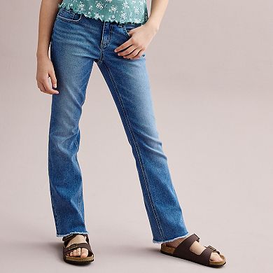 Girls 4-12 SO® Mid-Rise Bootcut Jeans in Regular & Plus Size