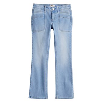 Girls 4-12 SO® Mid-Rise Bootcut Jeans in Regular & Plus Size
