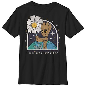 Boys Guardians Of The Galaxy We Are Groot Graphic Tee