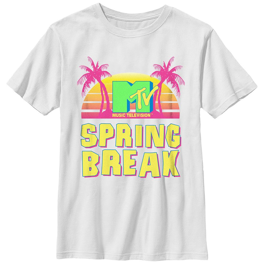 Boys 6-20 MTV Spring Break Sunset Graphic Tee