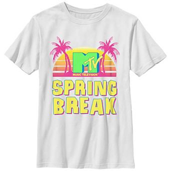 Boys 6-20 MTV Spring Break Sunset Graphic Tee