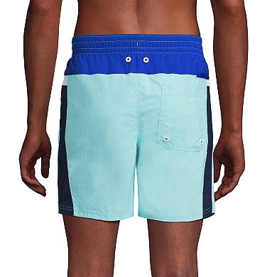 Men's Lands' End 7" Swim Trunks
