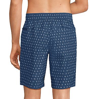 Men's Lands' End 9" Shoreline Swim Trunks