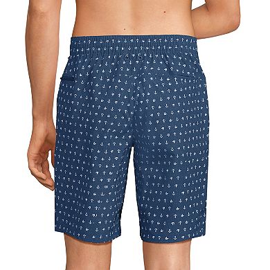 Men's Lands' End Shoreline 9-in. Swim Trunks