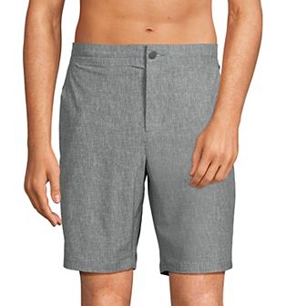 Men's Lands' End 9" Shoreline Swim Trunks