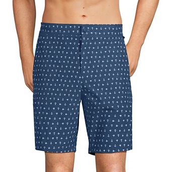 Men's Lands' End 9" Shoreline Swim Trunks