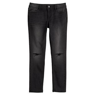 Girls 6-20 SO® Mid Rise Skinny Jeans