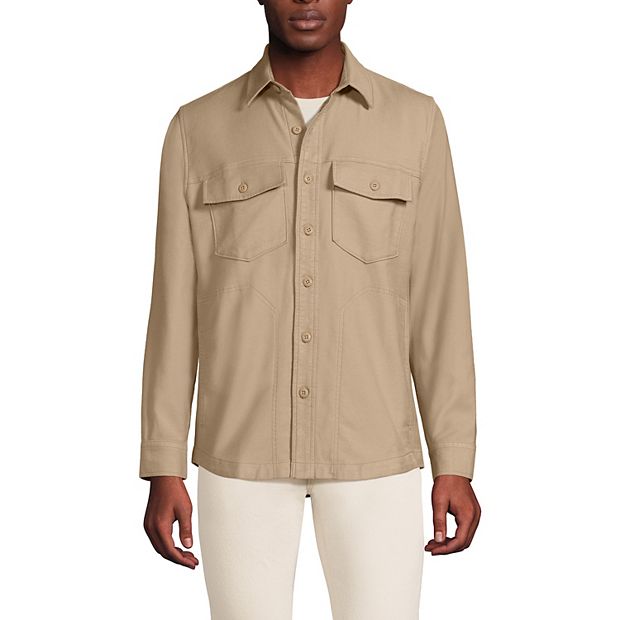 【新品未使用】RRL French Terry Shirt Jacket French Terry Shirt Jacket | Banana Republic
