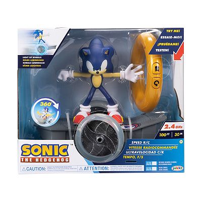 Sonic the Hedgehog Speed Remote Controlled Skateboard Toy