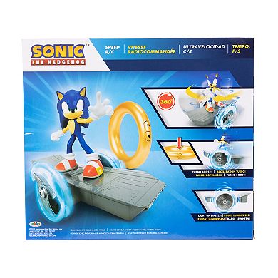 Sonic the Hedgehog Speed Remote Controlled Skateboard Toy