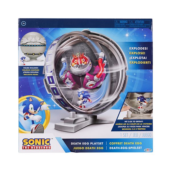 Sonic the Hedgehog Death Egg Playset with Character Figure - Multi