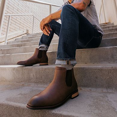 VANCE Landon Men's Tru Comfort Foam Pull-on Chelsea Boots