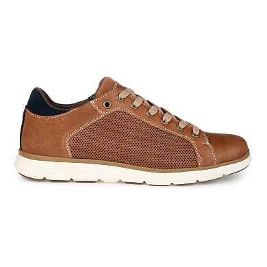 Territory Ramble Men's Perforated Leather Sneakers