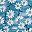 Blue Daisy Floral