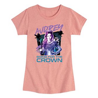 Disney's Decendants Audrey Girls 7-16 Going For The Crown Tee