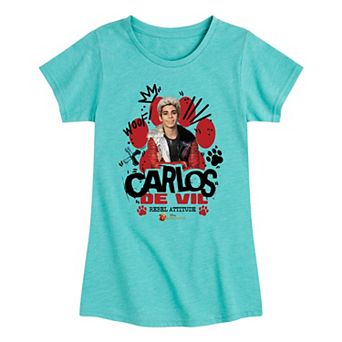 Disney's Decendants Carlos De Vil Girls 7-16 Tee