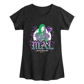 Disney's Decendants Mal Girls 7-16 Golden Eyes Tee