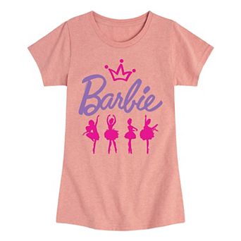 Girls 7-16 Barbie® Ballerina Logo Tee