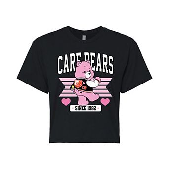 Juniors' Care Bears Since 1982 Cropped Tee