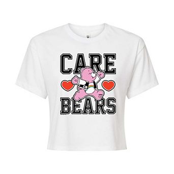 Juniors' Care Bears Varsity Cropped Tee