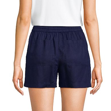 Women's Lands' End High Rise Drawstring 5-in. Shorts