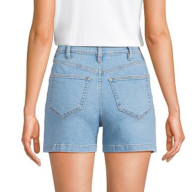 Women's Lands' End Recover High Rise 5-in. Inseam Jean Shorts