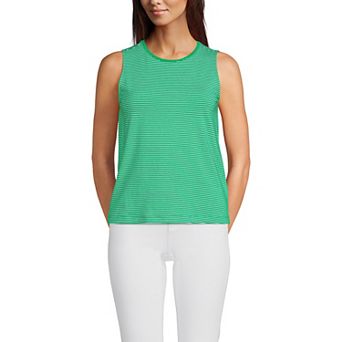 Women's Lands' End Lightweight Jersey Tank Top