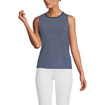 Women's Lands' End Lightweight Jersey Tank Top