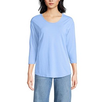 Women's Lands End Lightweight Jersey Tunic Top