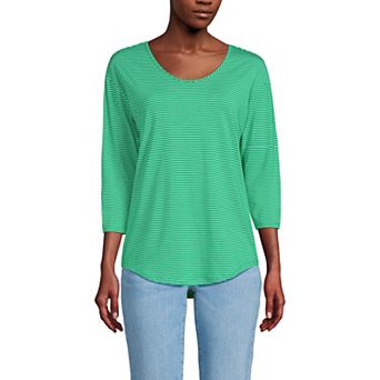 Women's Lands End Lightweight Jersey Tunic Top