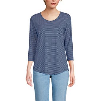 Women's Lands End Lightweight Jersey Tunic Top