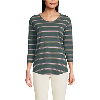 Women's Lands End Lightweight Jersey Tunic Top