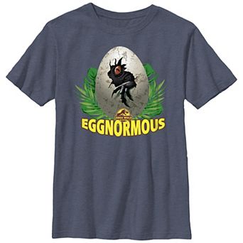 Boys Jurassic World Eggnormous Graphic Tee