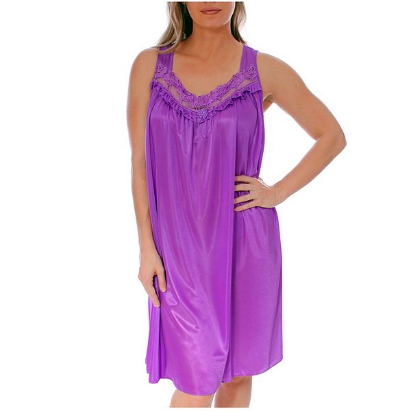 Patricia Floral Sleeveless Nightgown
