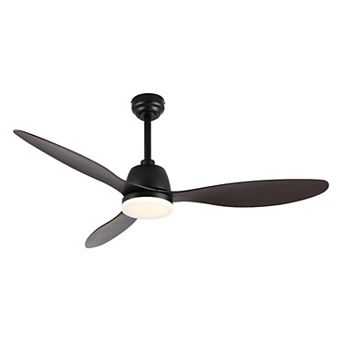 Audie Classic Industrial Iron/plastic Integrated Led Ceiling Fan