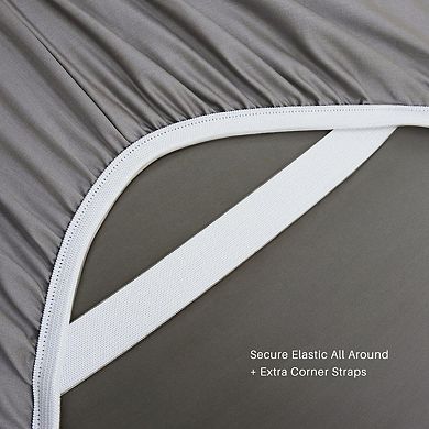 Low Profile (6-10 Inches) 608 Soft Cotton Sateen Sheet Set